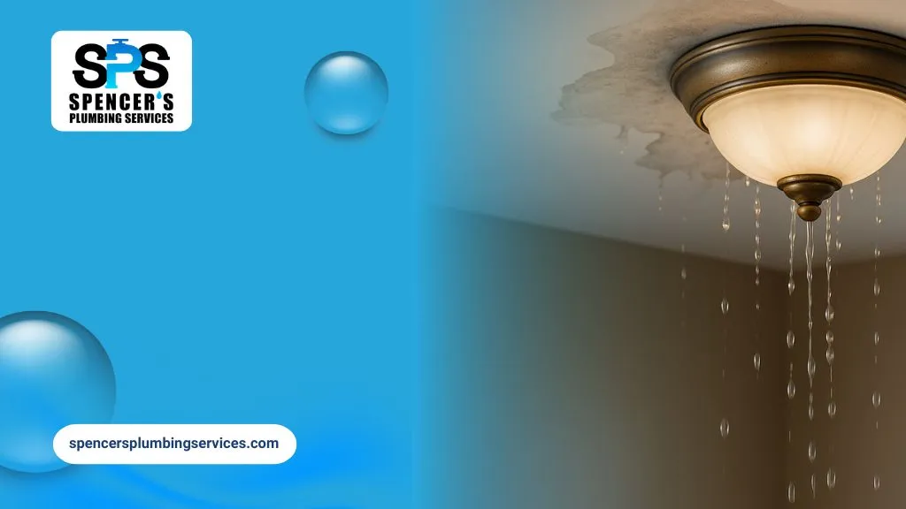 Water Leaking From Light Fixture? Plumbing Causes Explained