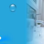 Person washing hands under low water pressure from bathroom sink during summer in Houston